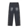 DiZNEW Custom Embellished Denim Jeans with Decorative Studs - Sparkle & Style