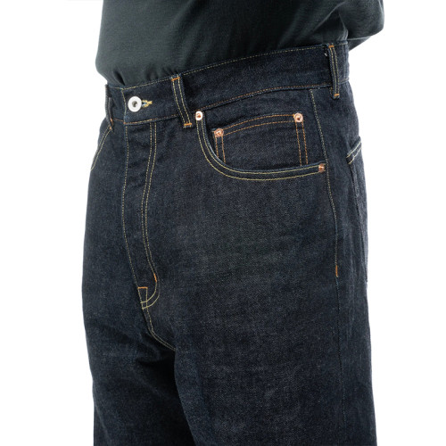 Custom Raw Denim Jeans - No Washed Premium Quality & Timeless Style