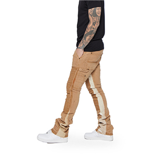 Custom Printing Painted Stretch Jeans - Unique Style and Superior Comfort