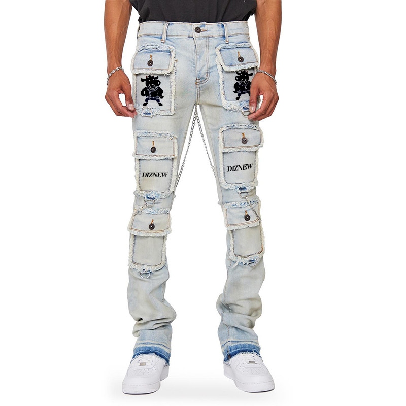 Cargo Pocket Jeans Manufacturer