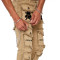 Cheap Custom Distressed Hem Cotton Cargo Pants with Tailored Design