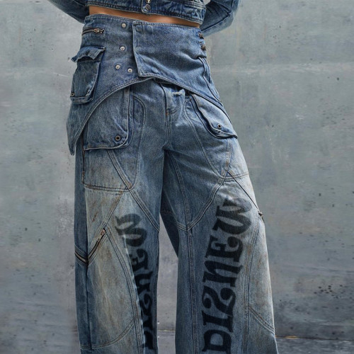 DiZNEW Großhandel: Maßgefertigte Baggy-Jeans für Streetwear | Denim-Lieferanten für Herren