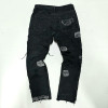 DiZNEW Custom Black Denim Jeans | Distressed Wholesale Men's Jeans Suppliers