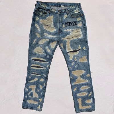 Custom Distressed Jeans - Expert Manufacturer, Small Orders Welcome | DIZNEW