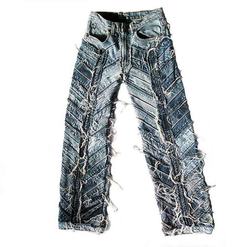 Venta al por mayor de jeans desgastados