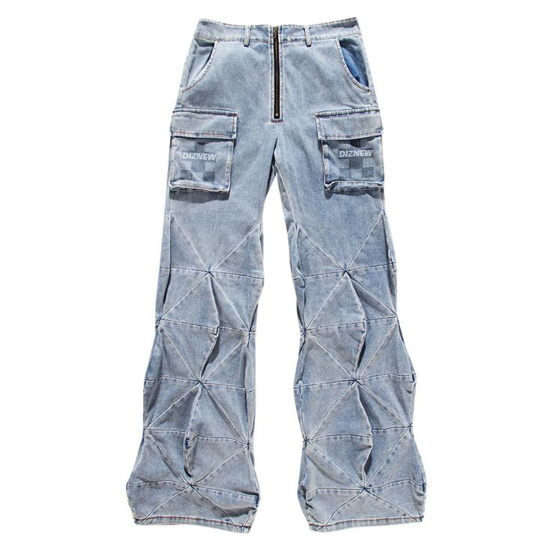 Wholesale Denim Cargo Pants