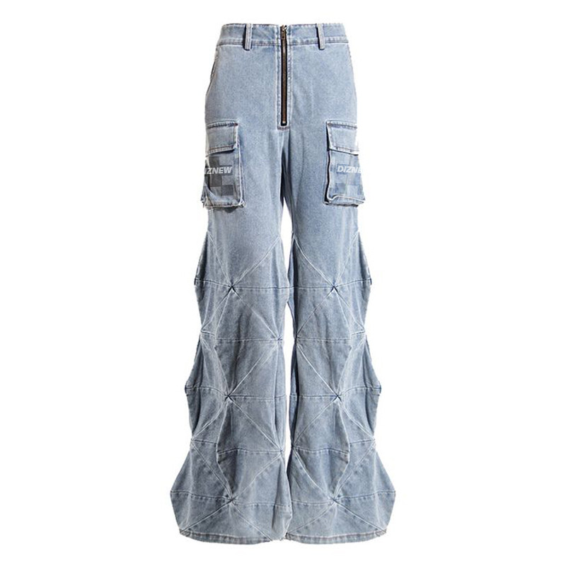 Pantalons cargo en denim en gros