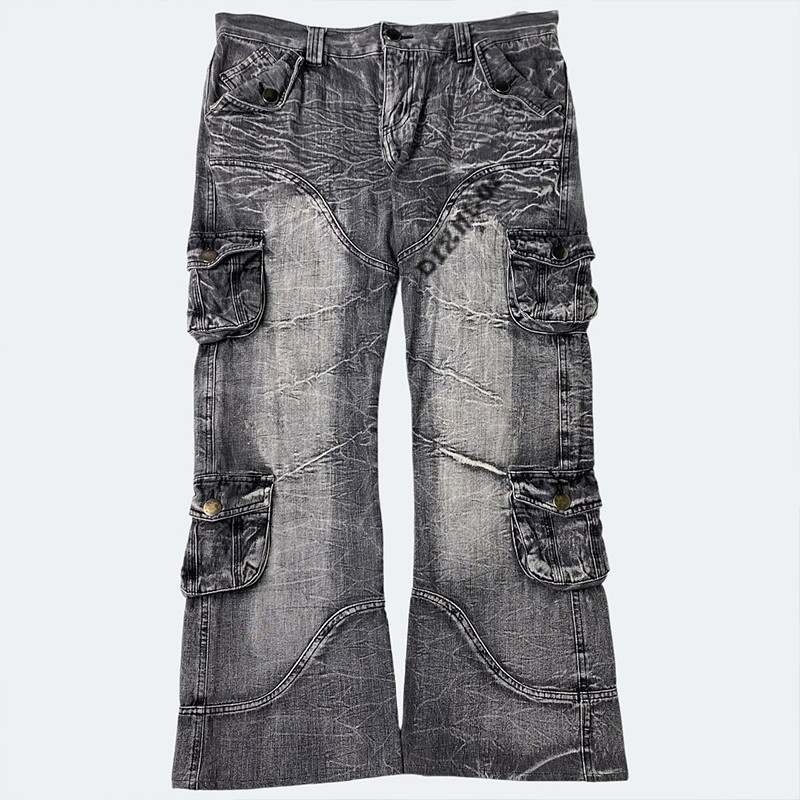 Großhandel Retro-Cargo-Jeans