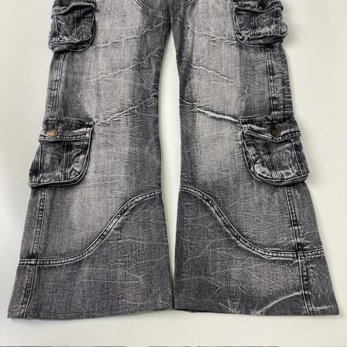 Wholesale Retro Cargo Denim Pants - Premier Denim Manufacturer | DiZNEW