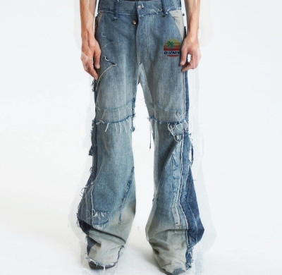 Großhandel für Vintage Distressed Flared Jeans – Erstklassiger Denim-Hersteller | DiZNEW