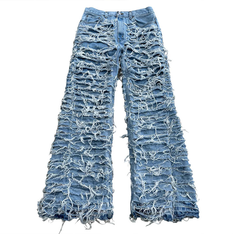 Bespoke Shredded Jeans