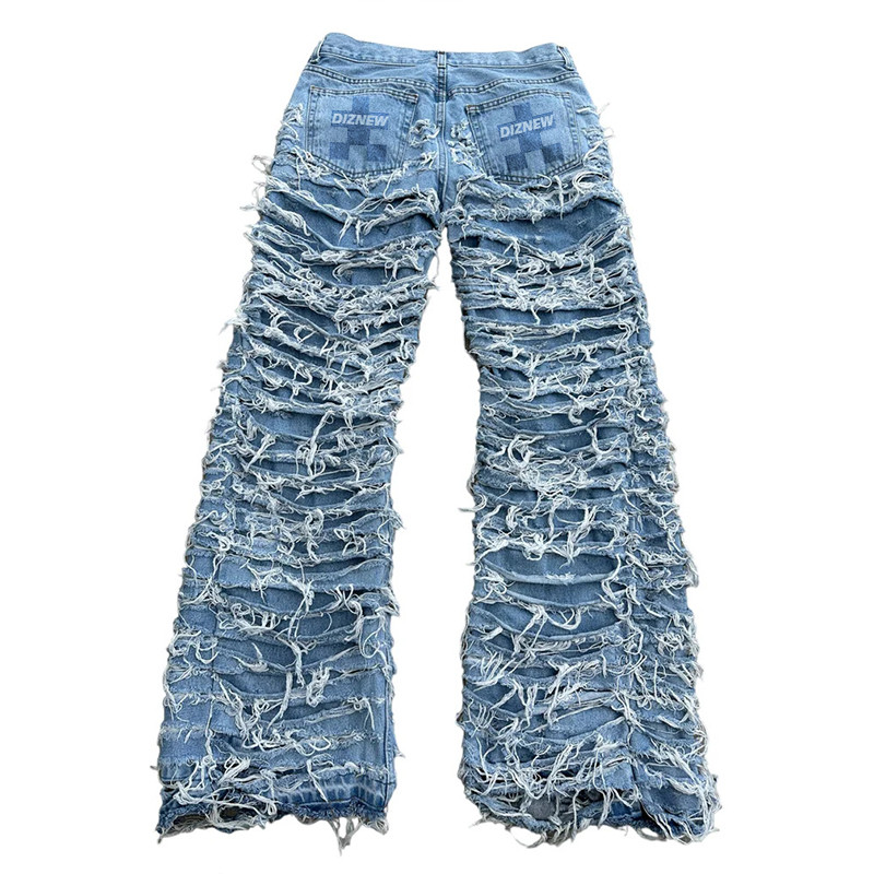 Bespoke Shredded Jeans