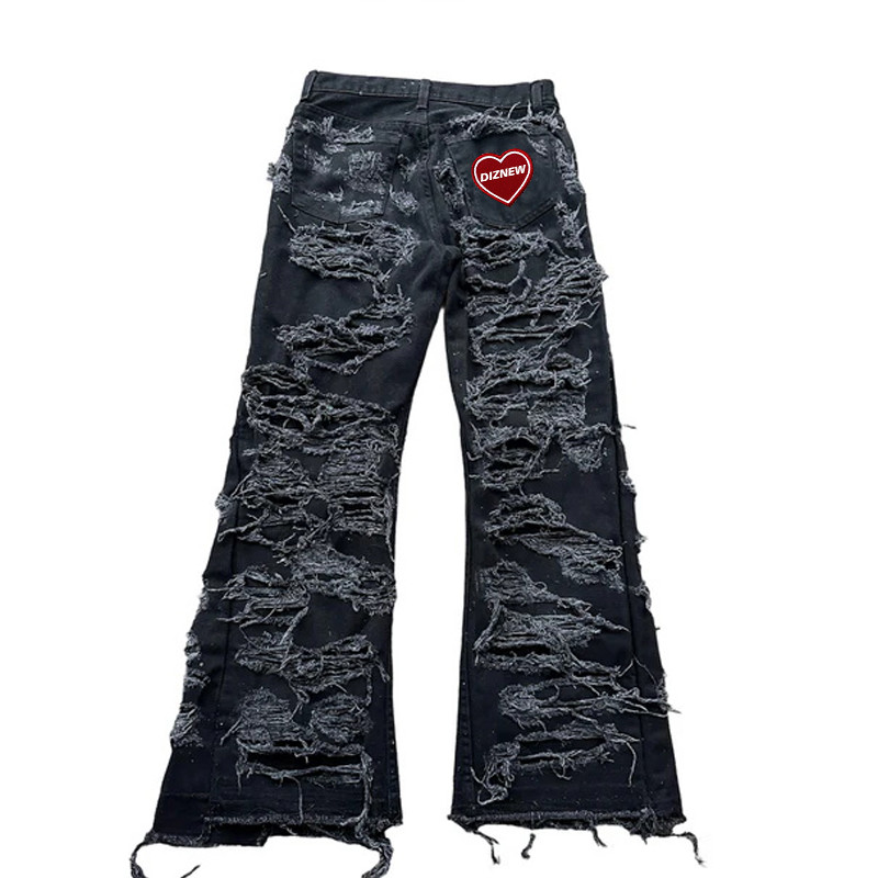 Bespoke Shredded Jeans