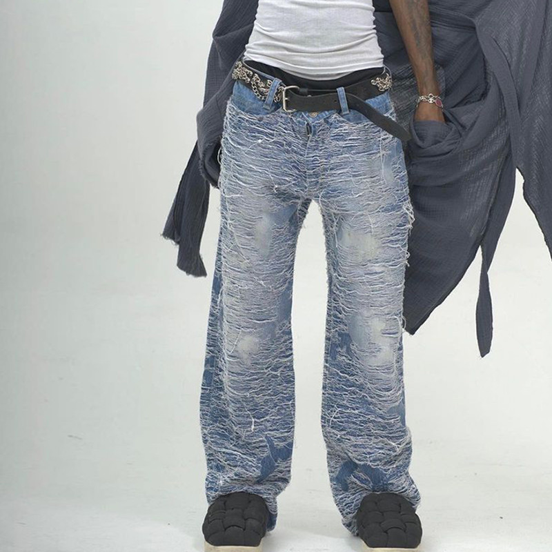 Jeans en denim sur mesure