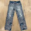 Bespoke Shredded Textured Denim Jeans - High-End Denim Manufacturer | DiZNEW