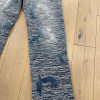 Bespoke Shredded Textured Denim Jeans - High-End Denim Manufacturer | DiZNEW