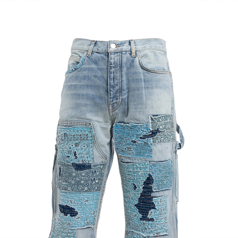 Pantalons de charpentier en denim en gros