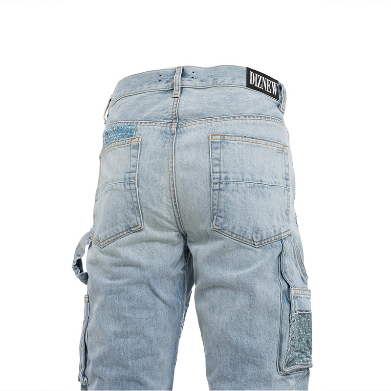 Pantalons de charpentier en denim en gros