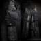 Custom Multi-Pocket Utility Jeans with Detachable Straps for Streetwear Fashion