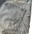 Custom Men Denim Shorts with Crystal Embellishments – Handmade