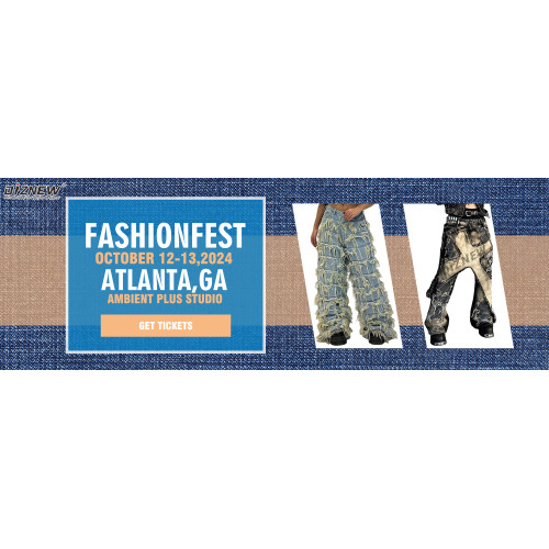 DiZNEW at Atlanta Fashionfest: Join Us October 12-13 for Custom Denim Solutions!