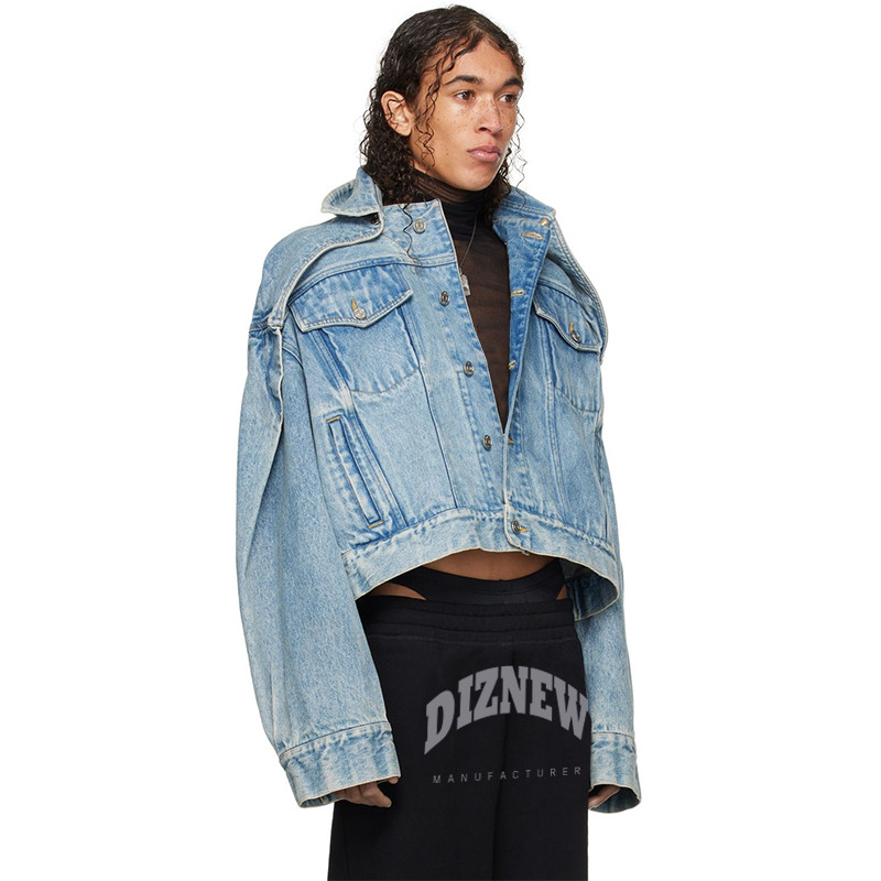 Drop Shoulder Denim Jackets