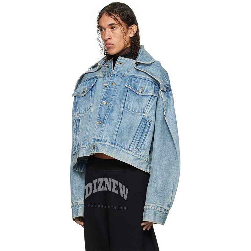 Drop Shoulder Denim Jackets