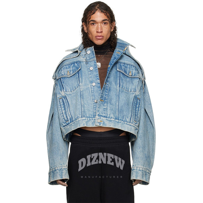 Drop Shoulder Denim Jackets