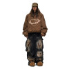 Benutzerdefinierte Herren Distressed Y2K Jeans Hip Hop Loose Fit gerade Bein Streetwear Denim Hose