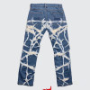 Maßgefertigte zerfetzte Distressed-Jeans aus Denim – Auffällige und einzigartige Streetwear