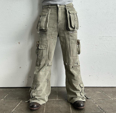 Maßgeschneiderte Cargohosen mit mehreren Taschen für Herren im Großhandel – Robustes und trendiges Design