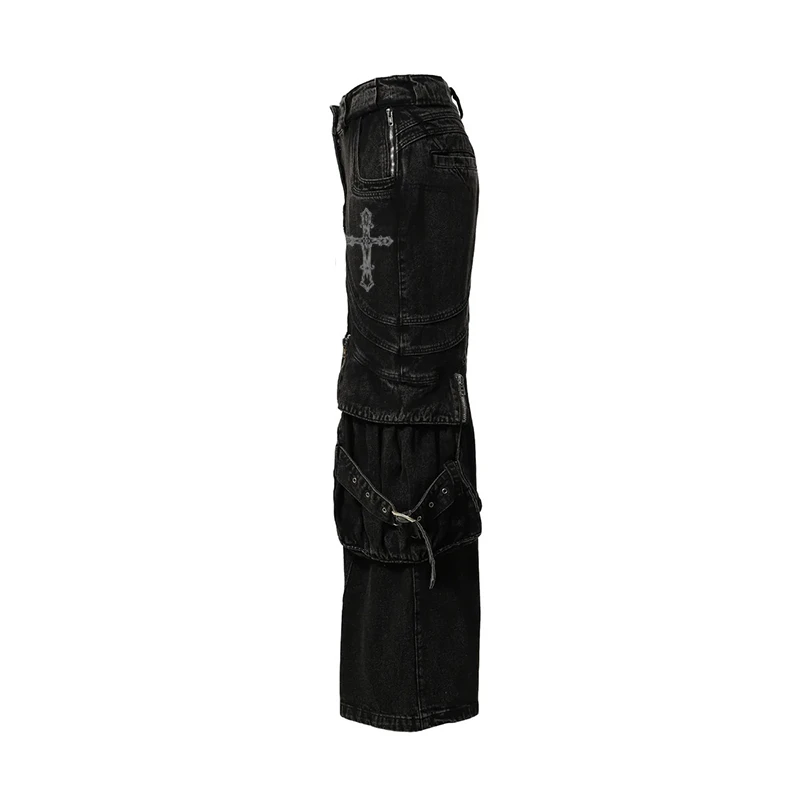 Vaqueros negros personalizados