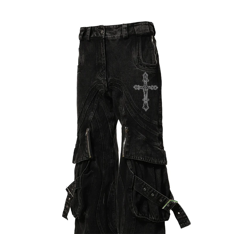 Vaqueros negros personalizados