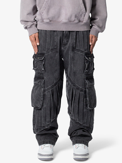 BAGGY PLEATED Jeans