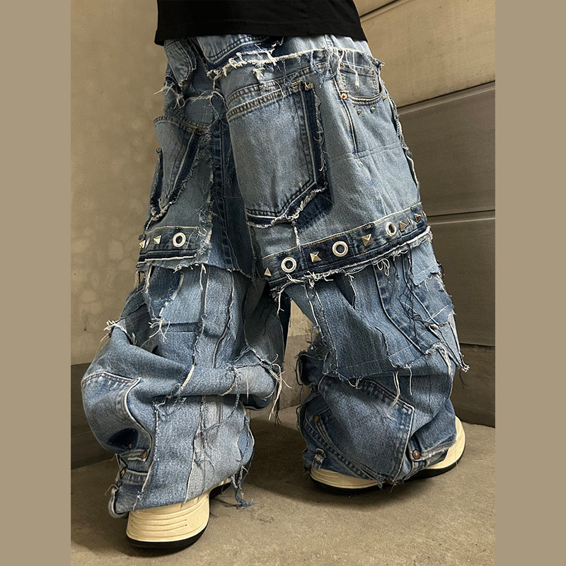 Baggy Distressed Jeans 