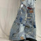 Custom Patchwork Riveted Denim Jeans - Bold Design Solutions
