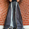 Custom Operator für einzigartige schwarze Patchwork-Jeans – Designer-orientierte Streetwear-Lösungen