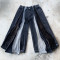 Custom Operator for Unique Black Patchwork Jeans – Designer-Focused Streetwear Solutions