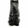 Custom Distressed Knit Fabric Jeans – Bold Outlines for Visionary Designers