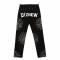 Rhinestone Spider Web Jeans - Tailored Bulk Orders for Gothic Streetwear Collections