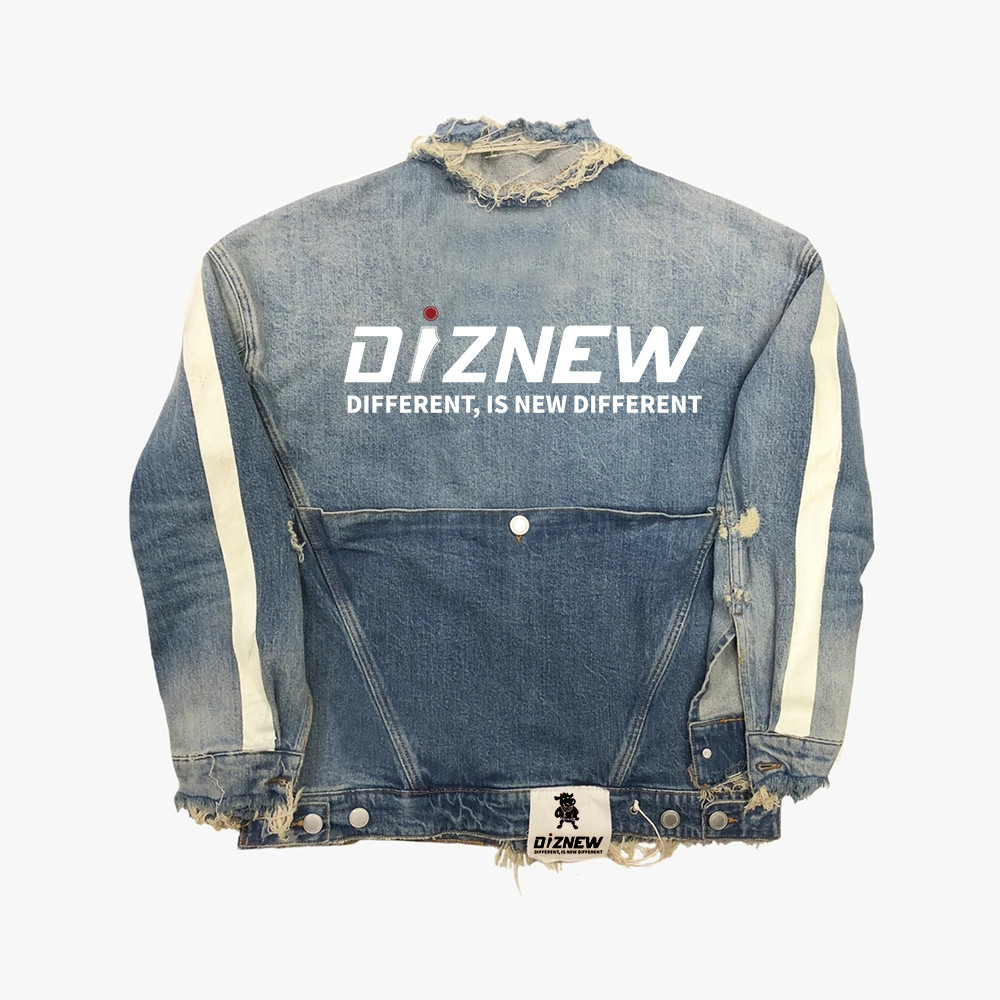 Vintage Distressed Denim Jacket