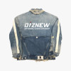 Vintage Distressed Denim Jacket with Custom Graphics - Tailored Bulk for Streetwear Brands