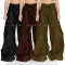 Wide-Leg Cargo Pants with Zipper Details - Tailored Bulk for Streetwear Brands