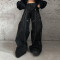 Wide-Leg Cargo Pants with Zipper Details - Tailored Bulk for Streetwear Brands