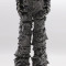 Custom Mid Rise Wide Leg Jeans - Tailored Black Flared & Baggy Denim