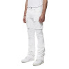 Custom White Jeans for Men | Stacked & Cargo Styles | Tailored Fit