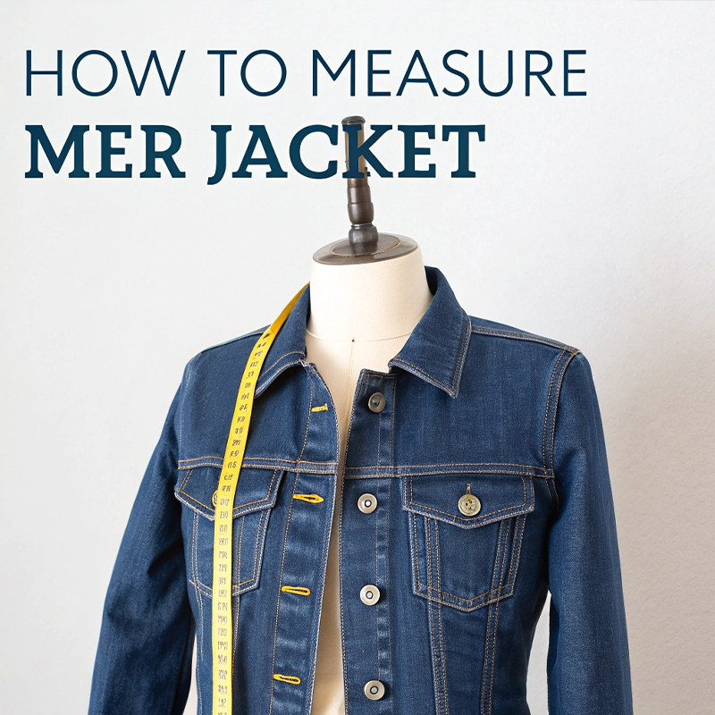 How to measure a denim jacket?