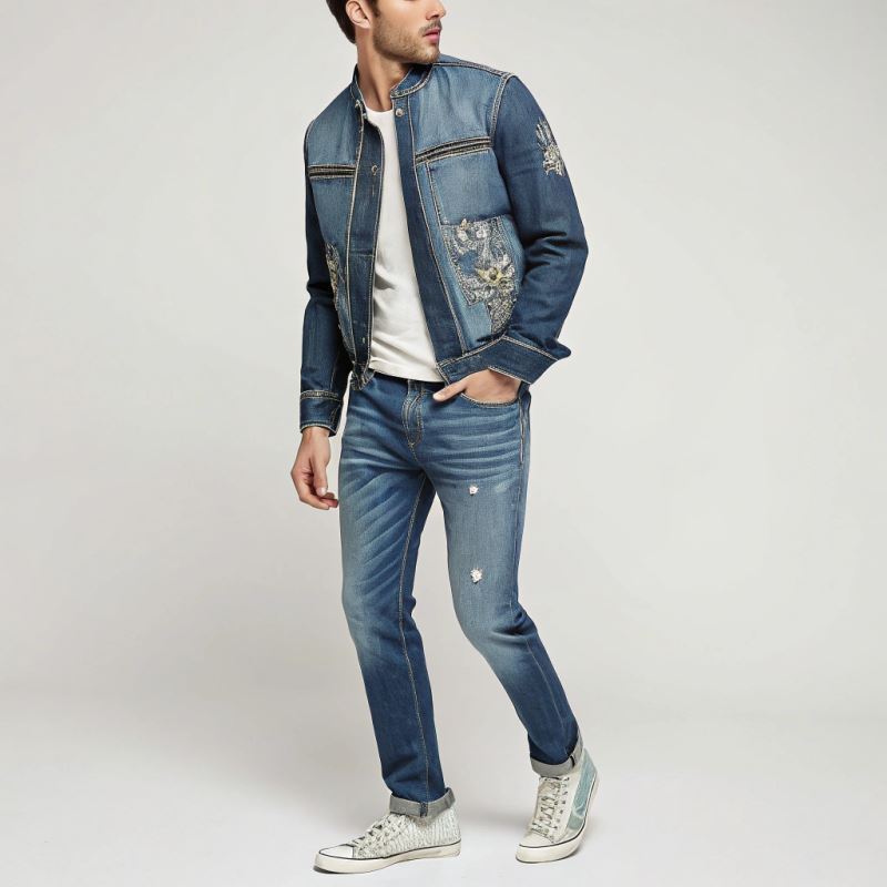 Mix and Match: How to Create Outfits with Custom Men's Denim Clothing