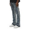 Trendy Distressed Custom Ruffled Denim Jeans | OEM & ODM Solutions for Men’s Fashion | Wholesale Denim Tailoring Services