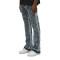 Trendy Distressed Custom Ruffled Denim Jeans | OEM & ODM Solutions for Men’s Fashion | Wholesale Denim Tailoring Services